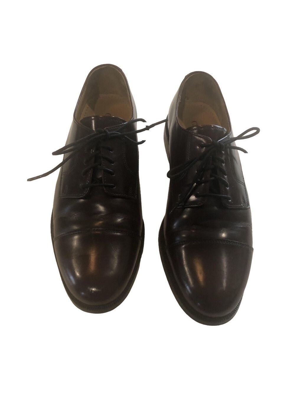 Cole Haan Size 9.5 oxblood lace up oxfords. Classic career leather closet staple - Picture 2 of 11